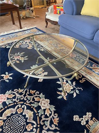 Contemporary Glass Coffee Table