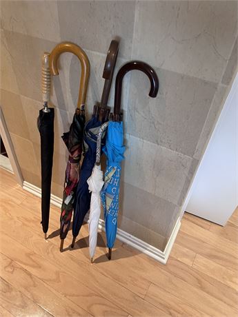 Collection of Various Umbrellas