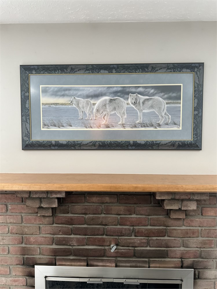 Artist R Fehr Great Finds Online Auctions - Custom Frame Art Print-Wildlife Artist R.Fehr