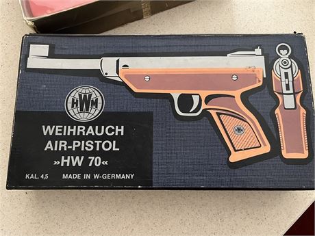 Weihrauch air pistol