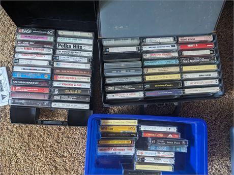 Cassette Tapes Lot