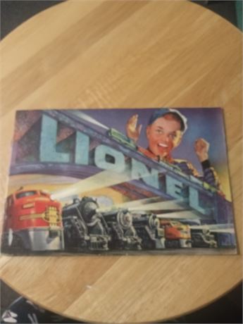 4 Vintage Lionel Train Catalogs
