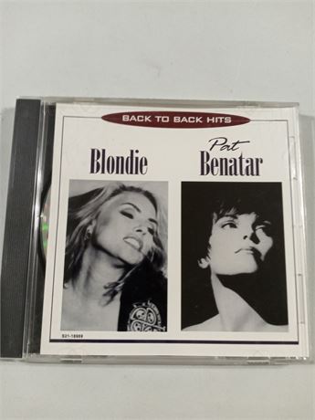 Back-To-Back Hits Blondie and Pat Benatar CD