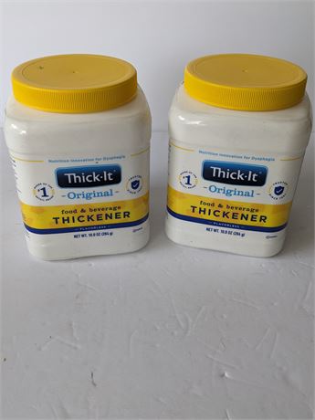 2 New Thick-It Food Thickener- Exp 9/2025