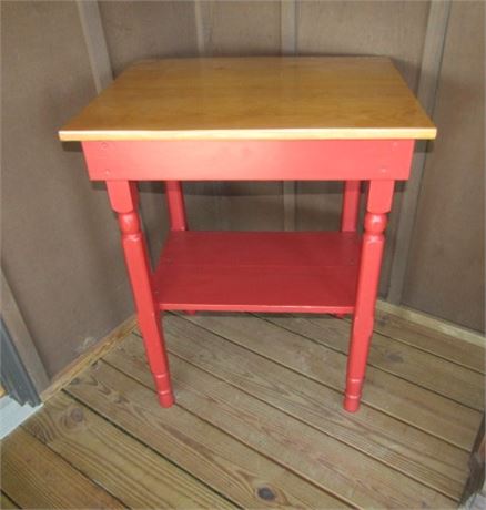 Solid Wood Country Kitchen Work Table