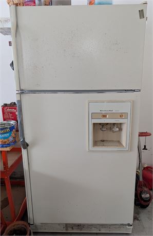 Great Finds Online Auctions - KitchenAid top-freezer refrigerator - in ...