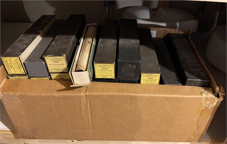 Antique Player Piano Rolls