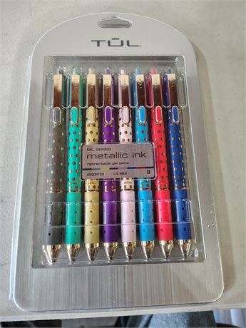 Great Finds Online Auctions - New TUL Metallic Ink pins