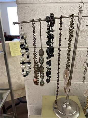 Collection of Costume Jewelry Necklaces