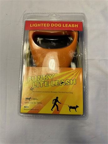 Lighted Dog Leash 'Funky Lite Leash'