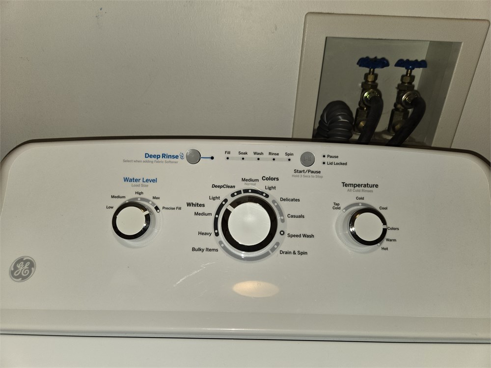 Great Finds Online Auctions - GE Model GTW335ASN1WW Washing Machine