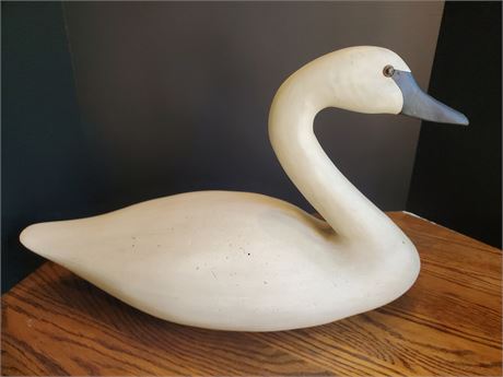Contemporary Swan Decoy