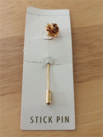 Vintage Rose Stick Pin