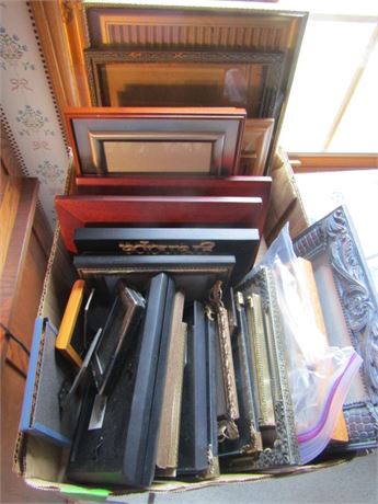 Wood, Metal, and Plastic Picture Frames