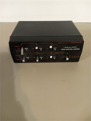 Vintage Realistic Tape Control Center 42-2105