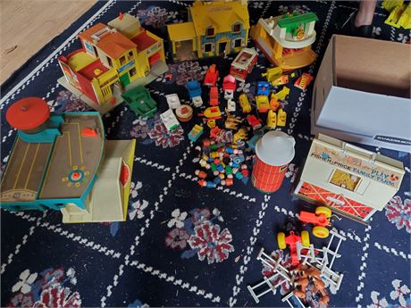 Vintage Fisher Price Toy Collection