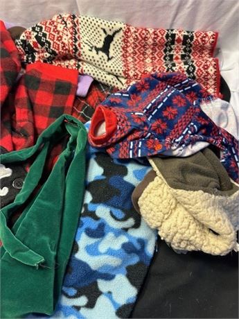 Assorted Holiday Doggie Shirt Lot