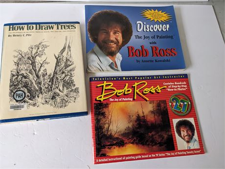 Bob Ross Painting Books