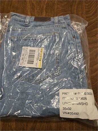 NEW - LL Bean Jeans Men's 35x32 Stonewash