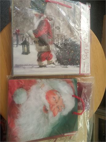 2 New Bags of Gift Christmas Bags