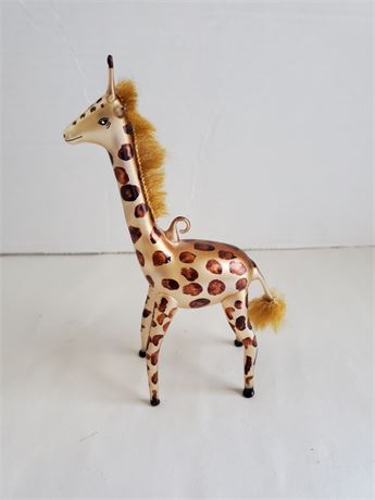 Great Finds Online Auctions - Hand Blown Glass Giraffe Ornament