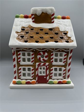 Gingerbread House Slatkin & Co Bath and Body Works Candle Holder