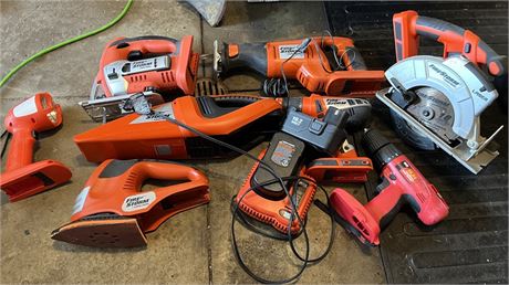 Large Lot of Fire Storm Tools