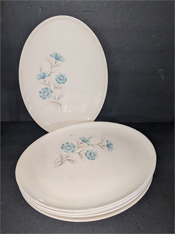 Taylor Smith, Taylor Boutonniere Oval Plates- Set of 7