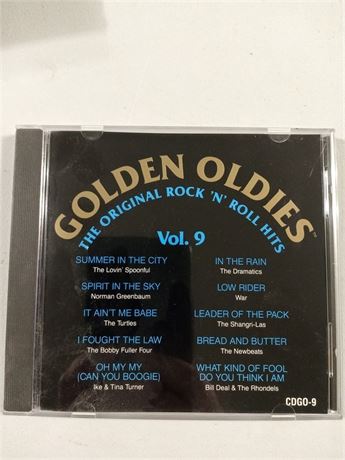 Golden Oldies Vol 9 CD like new