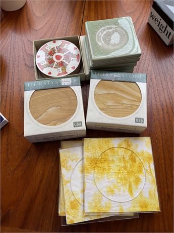 Thirstystone Coasters Lot and Others