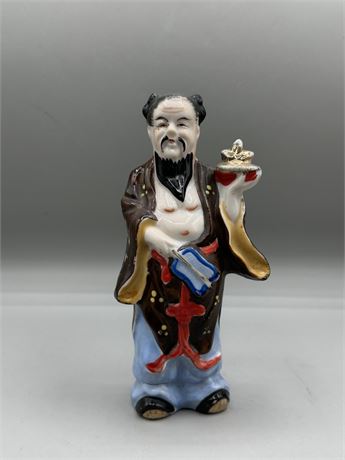 Vintage Hand Painted Chinese Porcelain Figurine