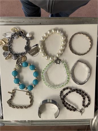 Collection of Various Bracelets